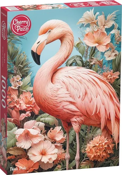 Puzzle Cherry Pazzi din 1000 piese - Gândește în roz