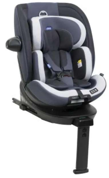 Scaun auto Chicco - EverOne, 360°, с IsoFix, i-Size, 40-150 cm, Silver/Ink