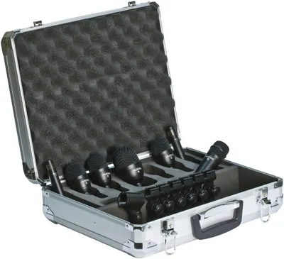 Set de microfoane pentru tobe AUDIX - FP7, 7 piese, negru