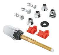 Diverter Grohe, 50 mm, mixer incastrat 1/2'', butoane exterioare cromate, 48445000