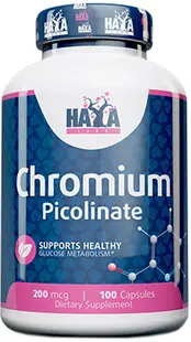Chromium Picolinate, 200 mcg, 100 capsule, Haya Labs