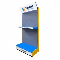 Raft metalic pentru expunere în magazine, dimensiuni L1000×W450×H2000 mm