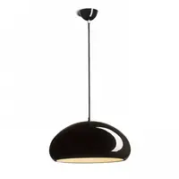 ROZE 40 Corp de iluminat suspendat shiny negru/alb 230V E27 42W