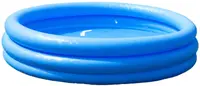 Piscină gonflabilă pentru copii Intex - Crystal Blue, 168 х 38 cm