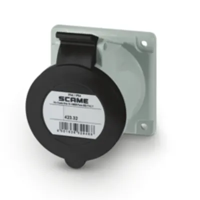 Priza incastratan32A 3P+N+E 7h 480-500V 50Hz 60Hz 75X75MM terminal cu surub