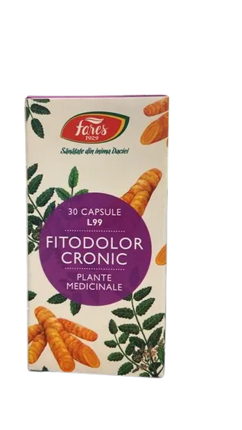 Fitodolor cronic, 30 capsule, Fares