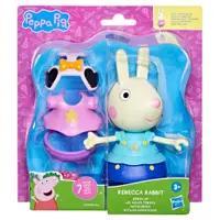 Set figurina cu accesorii fashion, Peppa Pig, Rebecca Rabbit, G0329