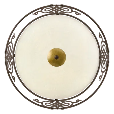 Lampa tavan/perete MESTRE antique-brown, gold 220-240V,50/60Hz IP20