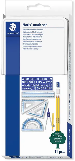 Set de desen Staedtler Math Set - 11 piese