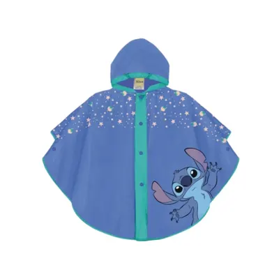 Pelerină de ploaie pentru băieți, Perletti, 3-6 ani, 98-116 cm, colecția Lilo & Stitch