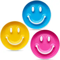 Set Munchkin - Smile N Scoop training plate, farfurie cu lingură, albastră