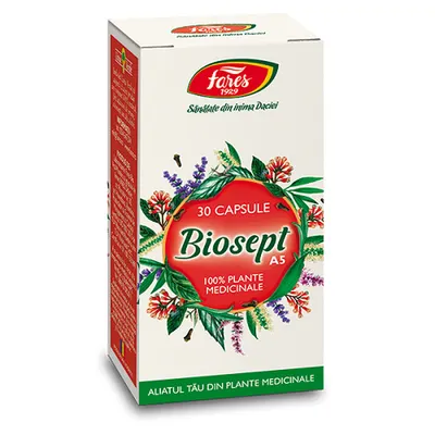 Biosept, A5, Fares | 30 capsule