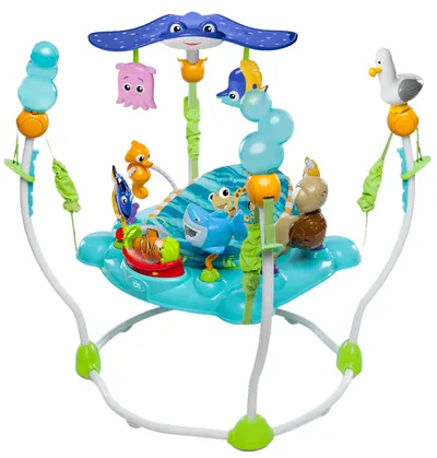 Bungee cu suport Bright Starts Disney Baby - În căutarea lui Nemo