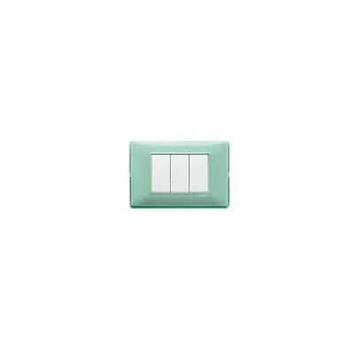 Placa ornament 4 module Vimar(Plana)Reflex mint