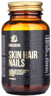 Skin Hair Nails, 60 capsule, Grassberg