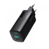 Incarcator Retea HAVIT UC10, 65W, 3A, 1 x USB-A - 2 x USB-C, Negru