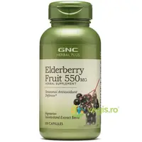 Extract Standardizat din Fructe de Soc (Elderberry Fruit) Herbal Plus 550mg 100cps
