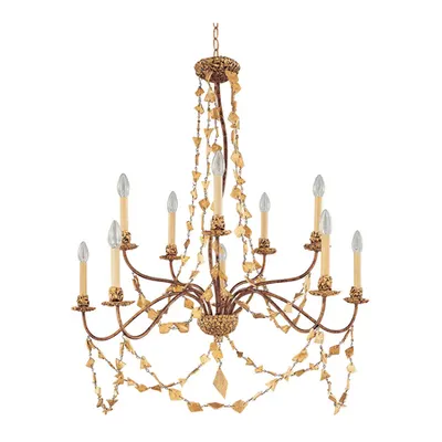 Corp de iluminat suspendat, lustra Mosaic 10 Light Chandelier