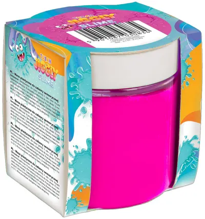 Slime Tuban - Jiggly Slime, roz perlat, 100 g
