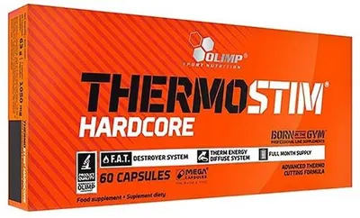 Thermo Stim Hardcore, 60 capsule, Olimp