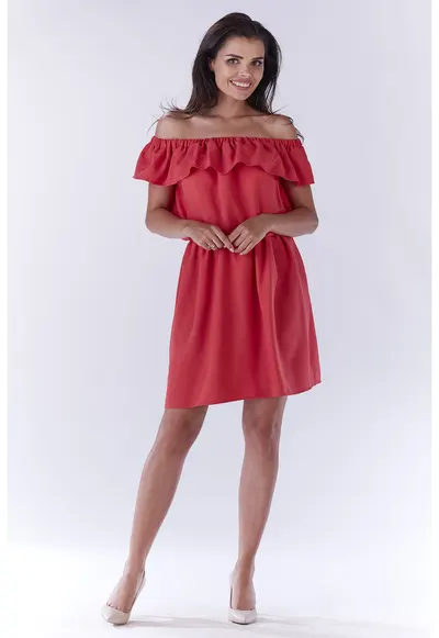 Rochie mini dama Laugyr A185 roz - Roz