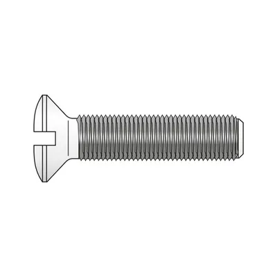 Surub Cap Semiinecat Crestat 964 Otel Gr.4.8 Zincat-M5 X 12