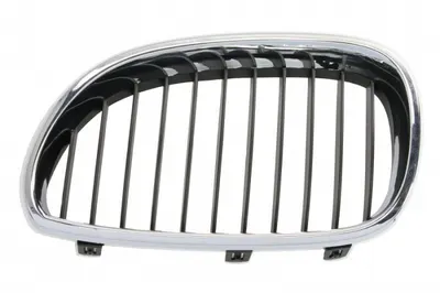 Grila radiator stanga grund potrivit BMW 5 E60, E61 07.03-02.07