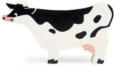 Figurină din lemn Tender Leaf Toys - Vacă