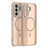 Husa MagSafe pentru Samsung Galaxy A57 5G, Techsuit, HaloFrost II, Aurie