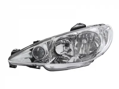 Far stanga (2 H7, reglaj electric) PEUGEOT 206 1998-2005