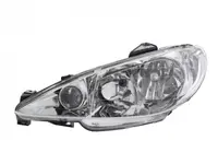 Far stanga (2 H7, reglaj electric) PEUGEOT 206 1998-2005