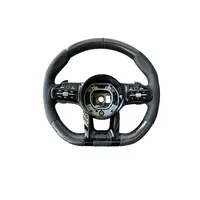 Volan sport piele perforata si carbon compatibil cu modelele Mercedes 2010-2021 Produs compatibil - nu este OEM Cod: OCH-14
