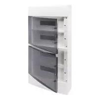 Tablou modular pentru sigurante automate - WITH TERMINAL BLOCK N 4 X [(3X16)+(17X10)] E 4 X [(3X16)+(17X10)] - (18x4) 72M IP40