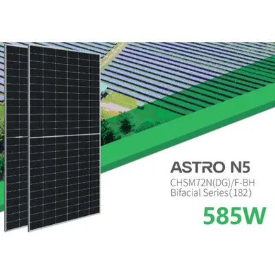 Panou Fotovoltaic Bifacial Astroenergy N5 585W TOPCon, Garantie 30 Ani