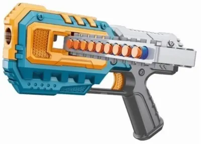 Pistolul pentru copii Sonne - Turbo blaster cu gloanțe moi