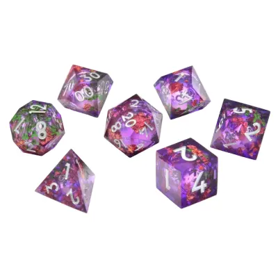 Set 7 zaruri CritStones Liquid Core - Herbalist's Dream