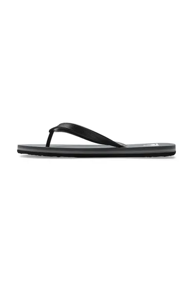 Papuci flip-flop cu logo Molokai - Negru/Gri antracit/Gri inchis