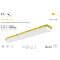 Corp de iluminat LED anti-ex ACQUEX LED-M 0.6m 16W 2000lm 4000K IP66 IK10 Zona 2 22