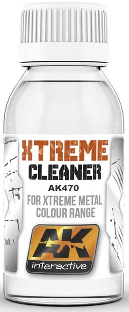 Produs de curățare AK Interactive - Xtreme Cleaner for Xtreme Metal Colour Range (AK470) (100 ml)