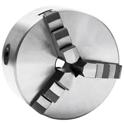 vidaXL Mandrină de strung cu 3 fălci, oțel, 125 mm K11 125