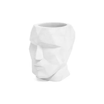 Organizator alb pentru papetărie din ciment Head – Balvi