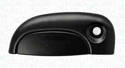 Maner usa Fata Stanga (extern, cu orificiu pentru incuietoare, negru) potrivit RENAULT KANGOO, KANGOO EXPRESS 1.2-Electric 08.97