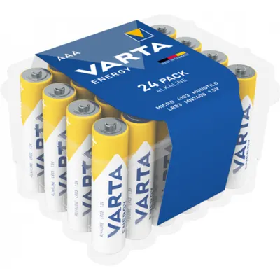 Baterii AAA R3, blister 24 Buc. Varta ENERGY