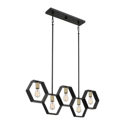 Lampa suspendata Bismarck 5 Light Linear Pendant