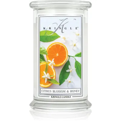 Kringle Candle Classic Citrus Blossom & Honey lumânare parfumată 623 g