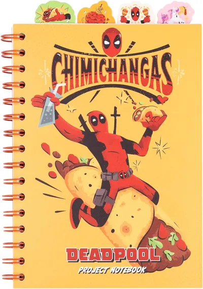 Caiet Erik Marvel: Deadpool - Deadpool, cu o spirală , format A5