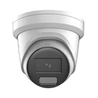 Camera supraveghere IP Dome AcuSense DarkFighter Hikvision DS-2CD2326G2-I28C, 2 MP, IR 30 m, 2.8 mm, slot card, PoE