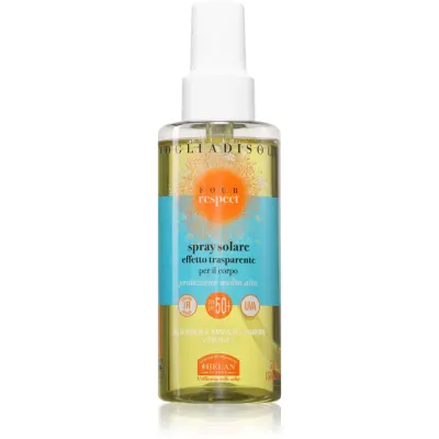 Helan VOGLIA DI SOLE FOUR RESPECT Suntan Spray SPF50+ spray protector pentru plajă SPF 50+ 150 ml
