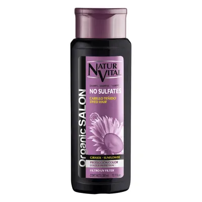 Sampon fara Sulfati pentru protectia culori parului vopsit cu filtru UV BIO NaturVital, 300 ml