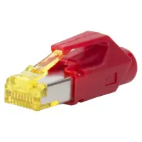 Conector de retea RJ45 cat. 6A Rosu, RJ45C6A-RT